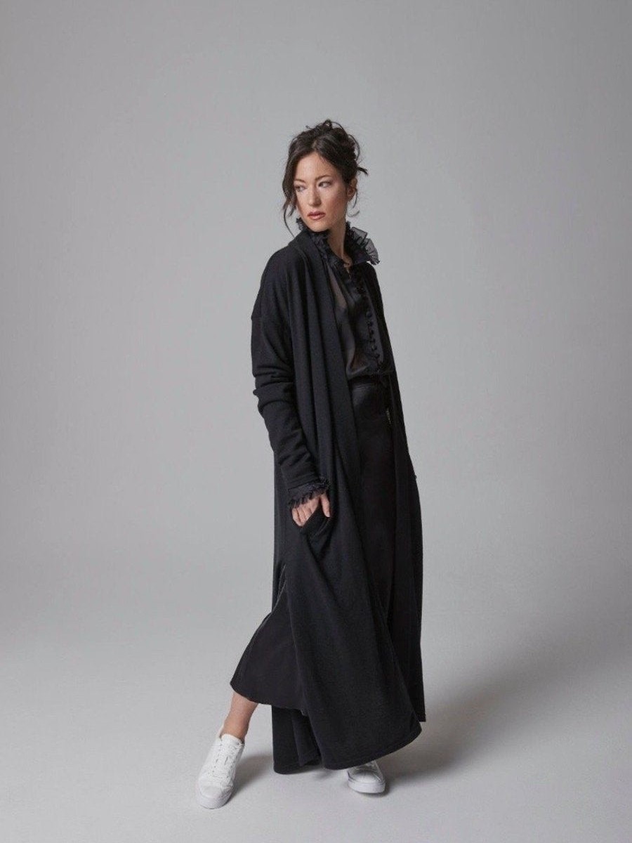 Pullover | Cardigans Helene Galwas | Chloe - Floor-Length Knitted Coat