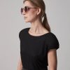 Tops Helene Galwas | Bea Armless Black Shirt