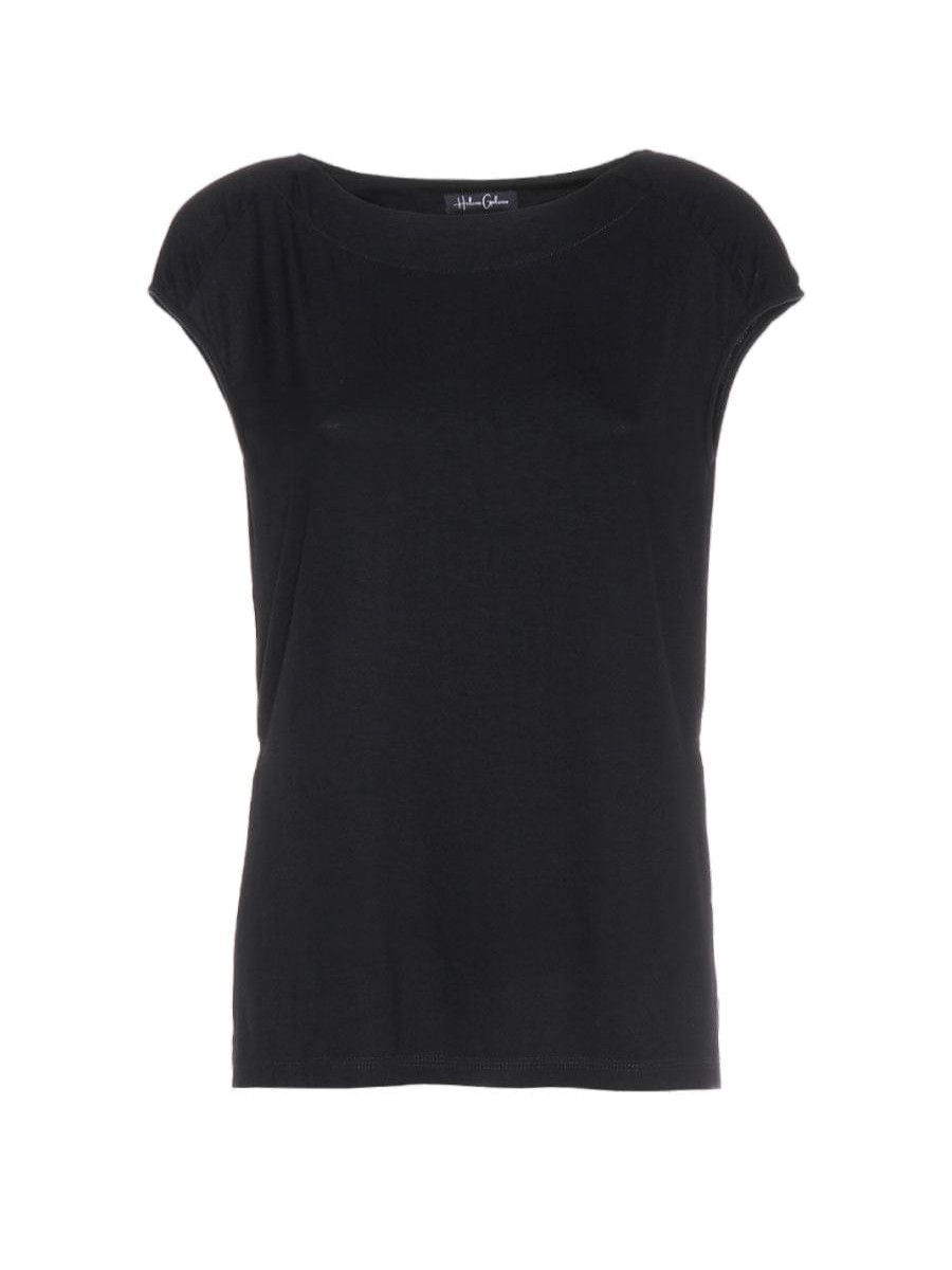 Tops Helene Galwas | Bea Armless Black Shirt