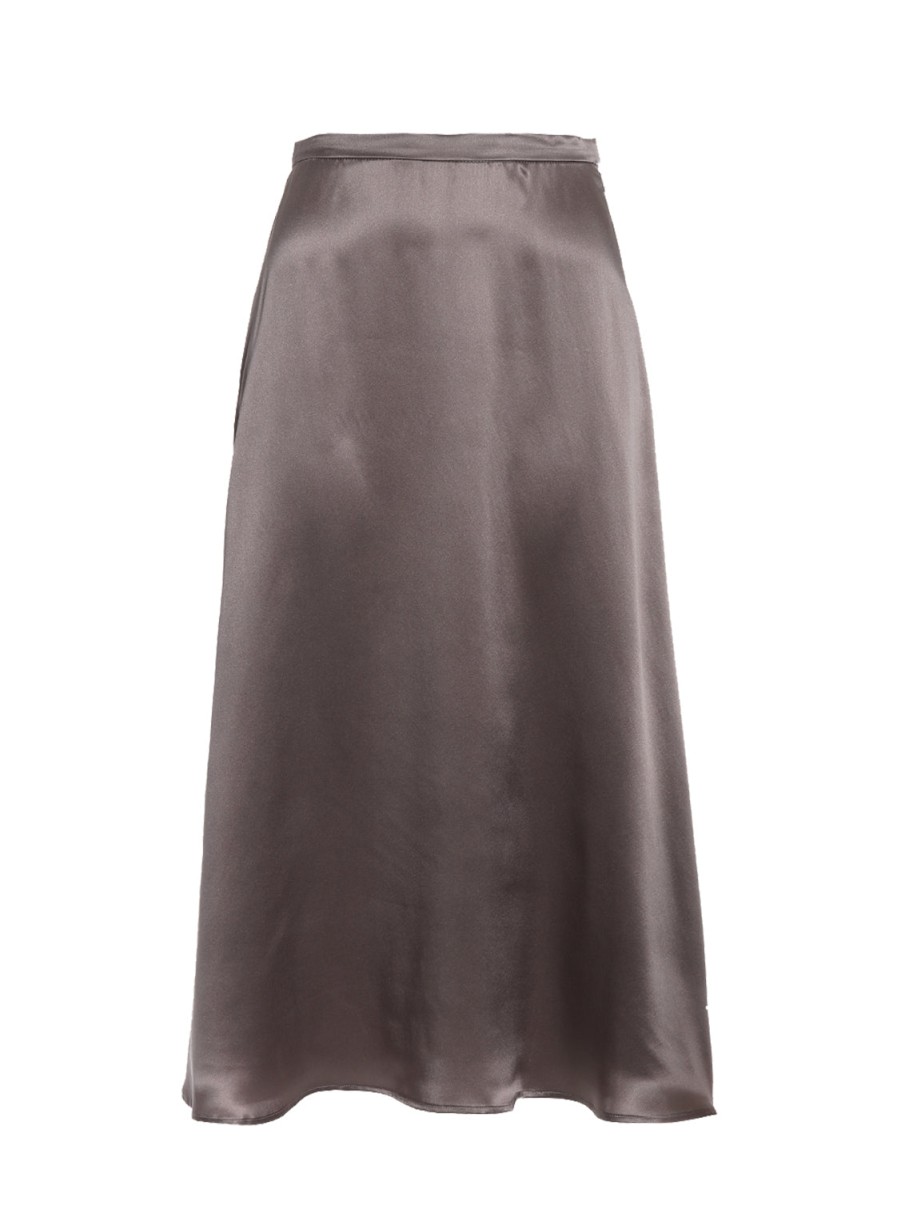 Skirts Helene Galwas | Clea Cappuccino Lange Rock