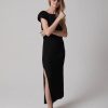 Dresses Helene Galwas | Bailey Black Midi Tube Dresses