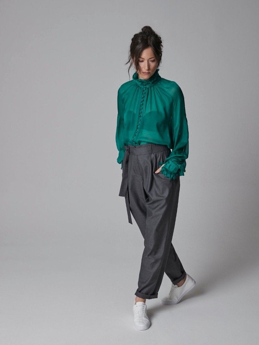 Pants Helene Galwas | Caroline Gray Pants.