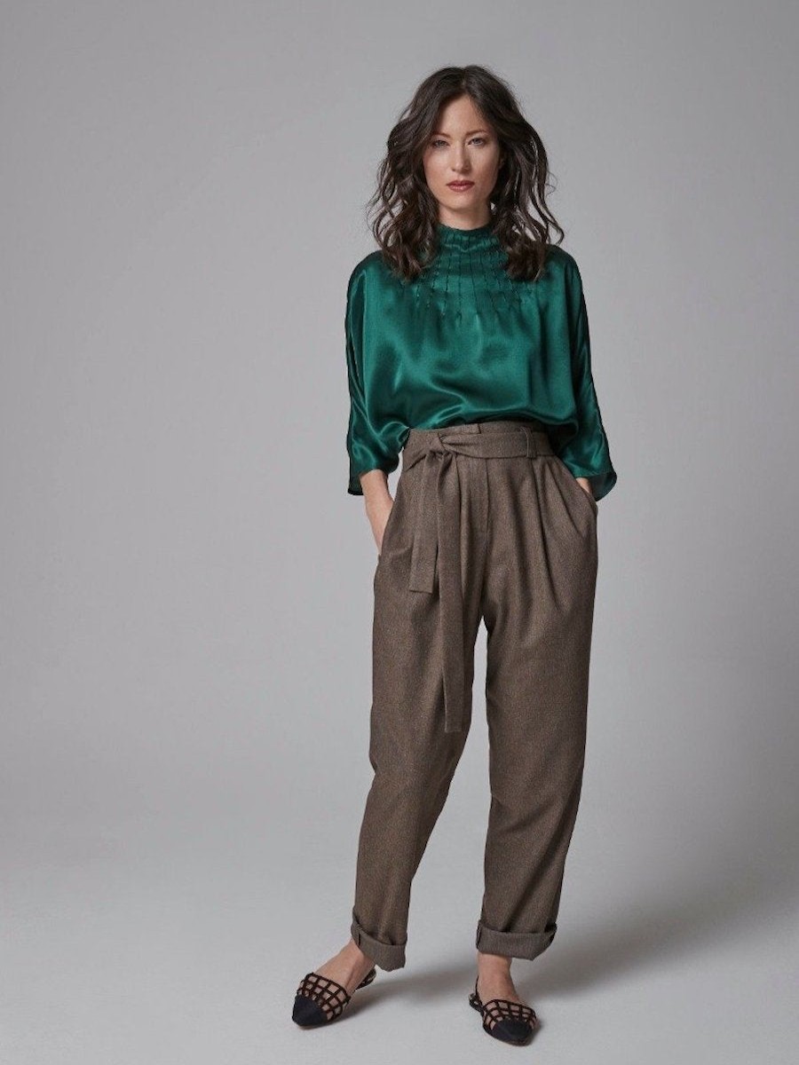 Pants Helene Galwas | Caroline Brown Pants