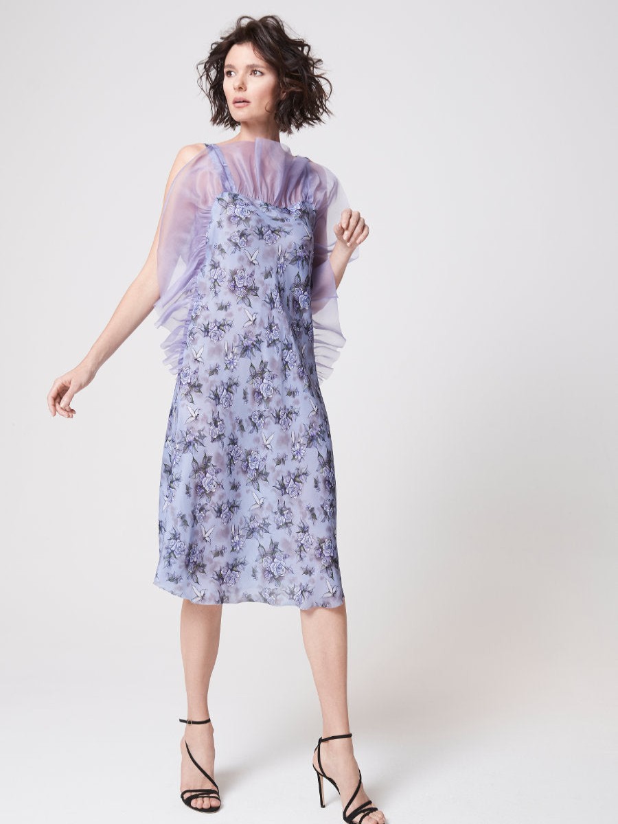 Dresses Helene Galwas | Dora Floral Print Mid Dress