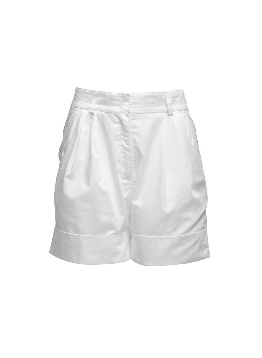 Pants Helene Galwas | Delfina White Shorts