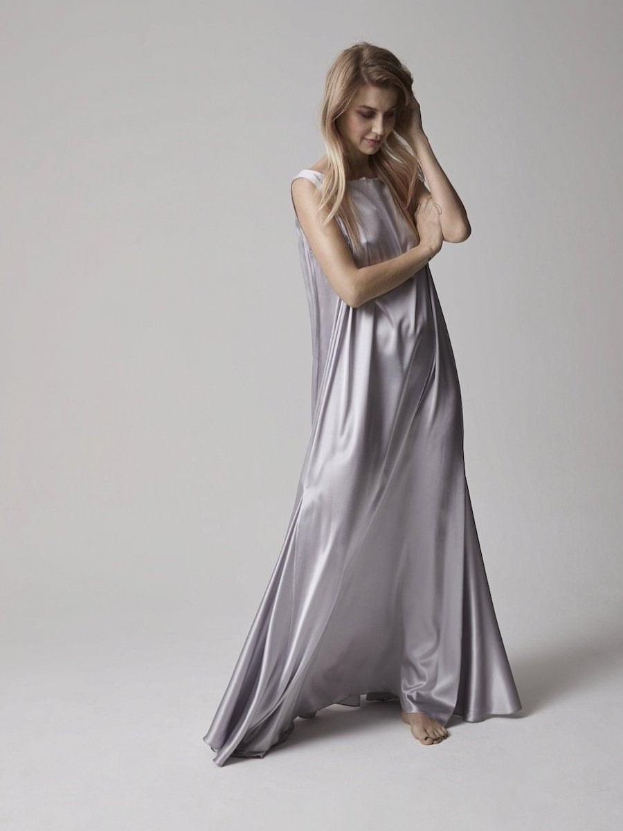 Dresses Helene Galwas | Baha Silver Maxi Dresses