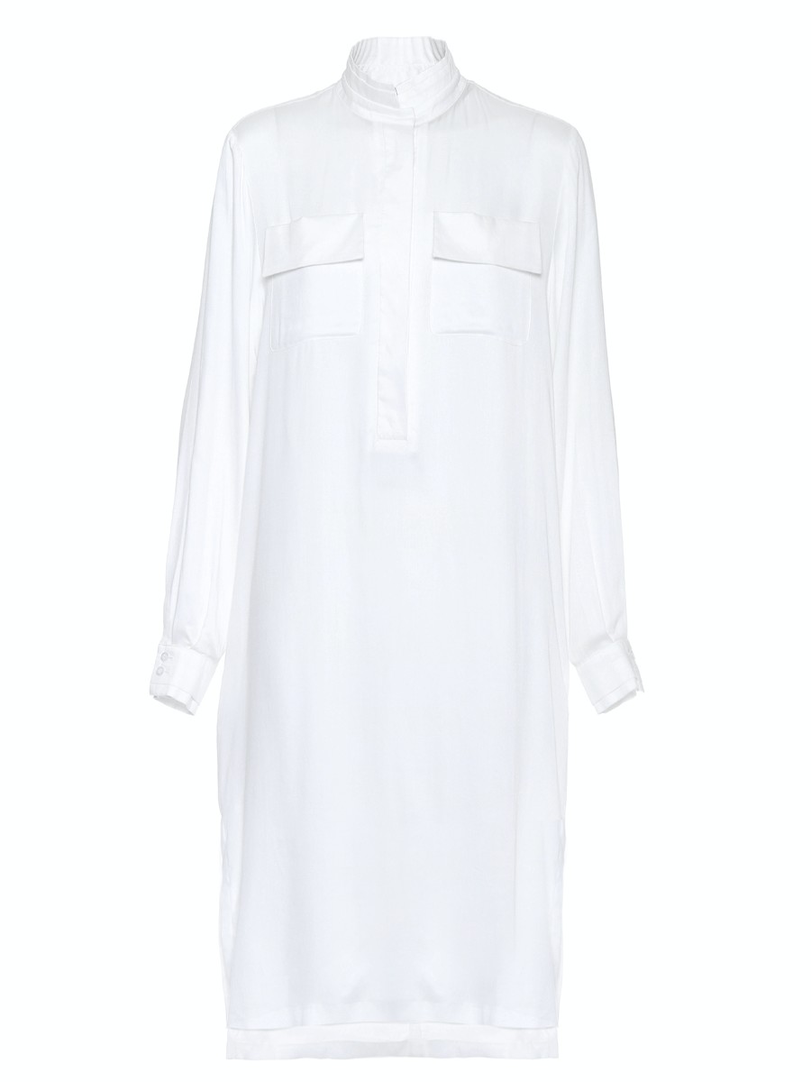 Dresses Helene Galwas | Britta White Shirt Dress