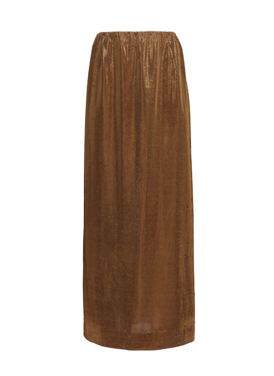 Skirts Helene Galwas | Heda - Lame Knit Long Skirt