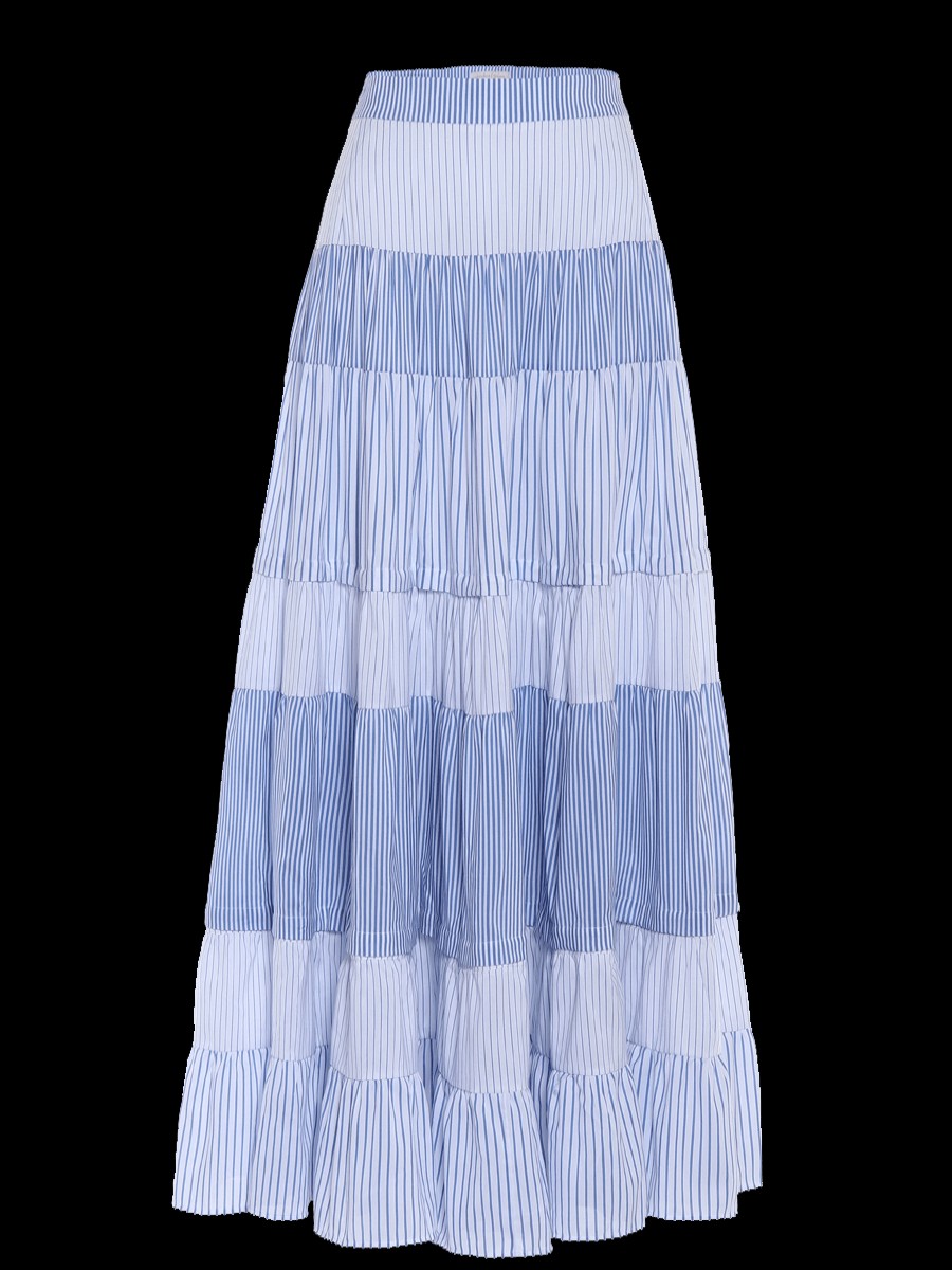 Skirts Helene Galwas | Katarina Striped Maxi Skirt