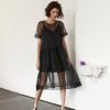 Dresses Helene Galwas | Dascha Midi Dress Made Of Organza Silk