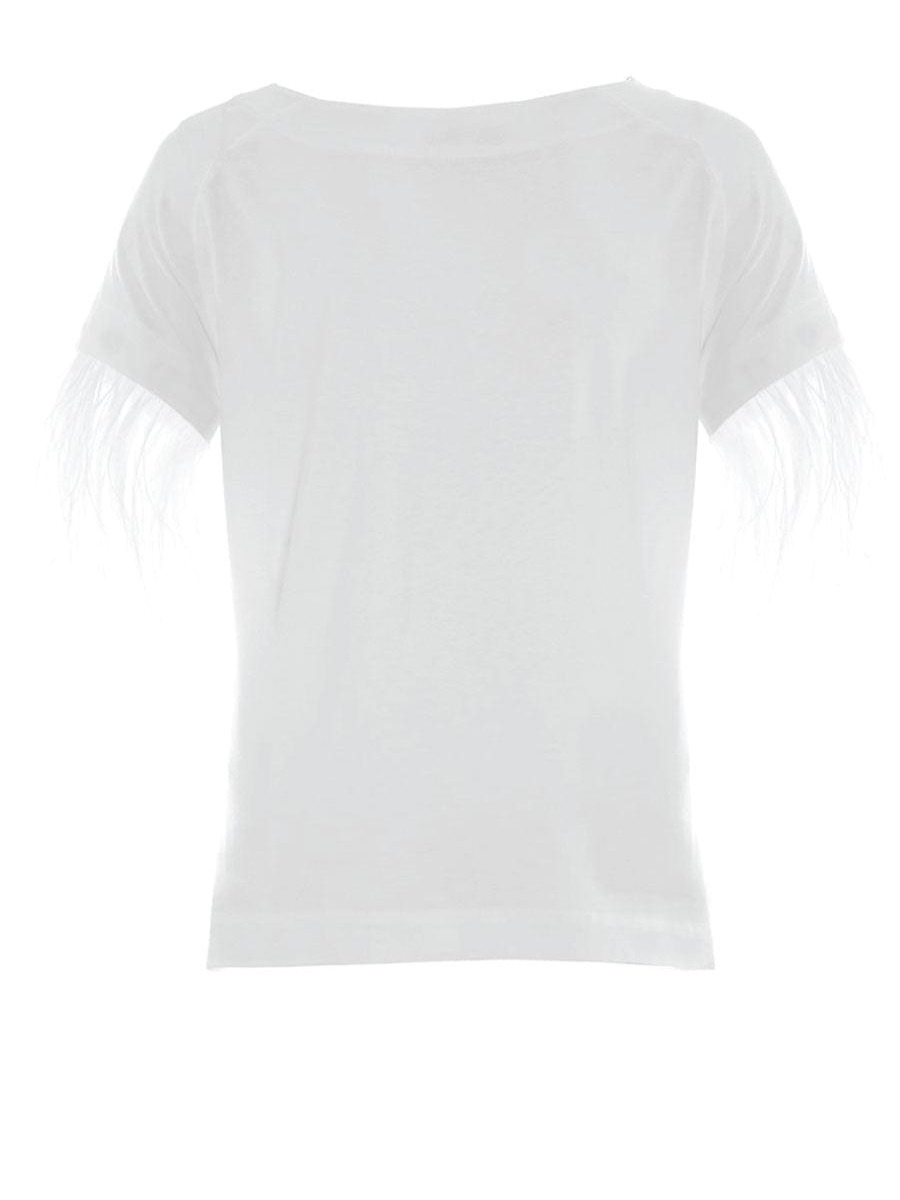 Tops Helene Galwas | Ariel White Short Sleeve Shirt